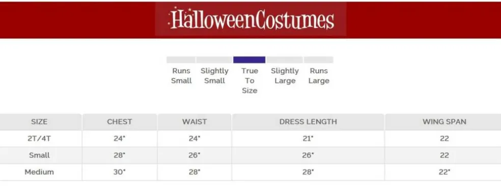 Toddler Girls Butterfly Costume