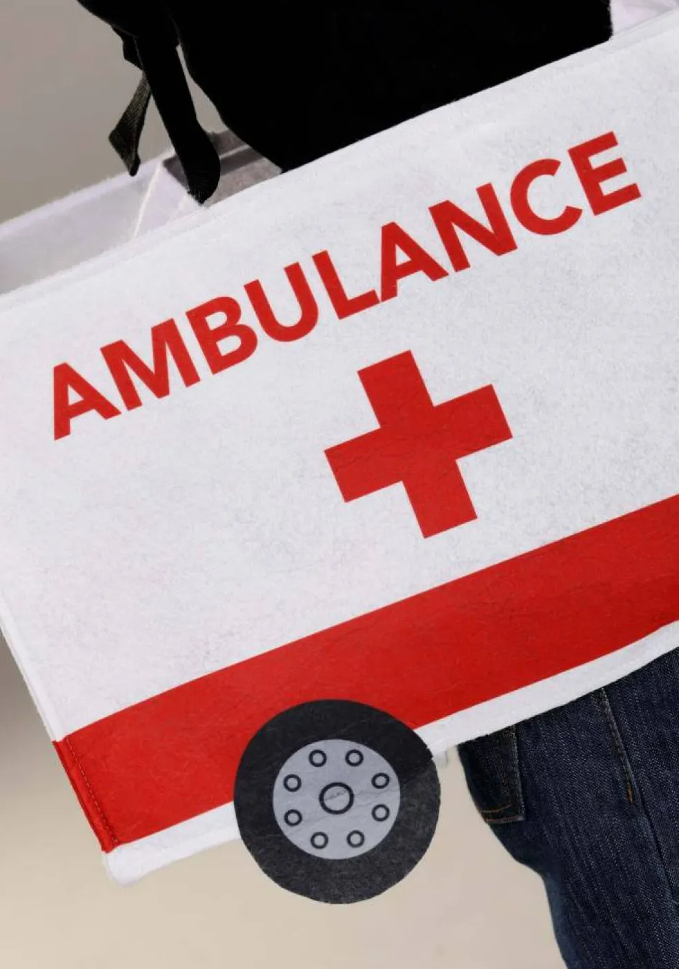 Toddler Ride-In Ambulance Costume