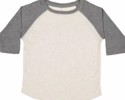 Toddler (Unisex) Raglan Baseball T-Shirt, Various Sizes by Rabbit Skins®