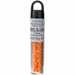 Toho® Silver-Lined Japanese Glass Seed Beads, 6/0