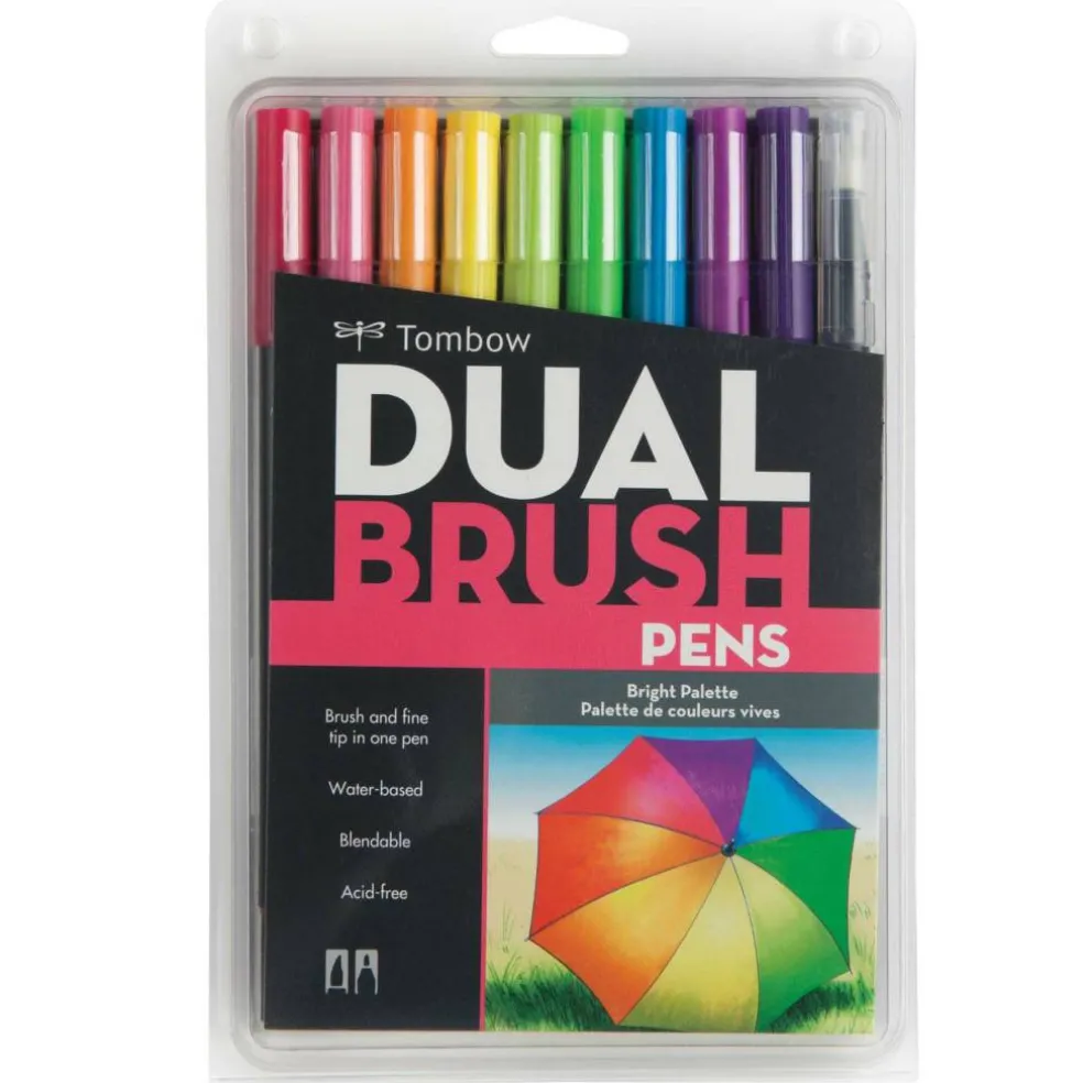 Tombow Bright Dual Brush Pens