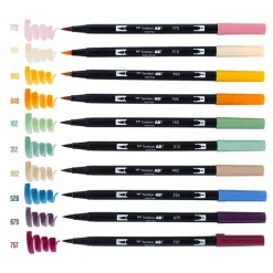 Tombow Cottage Dual Brush Art Pens