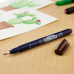 Tombow Fudenosuke Hard Tip Brush Pen
