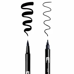 Tombow Primary Palette Dual Brush Pen Set