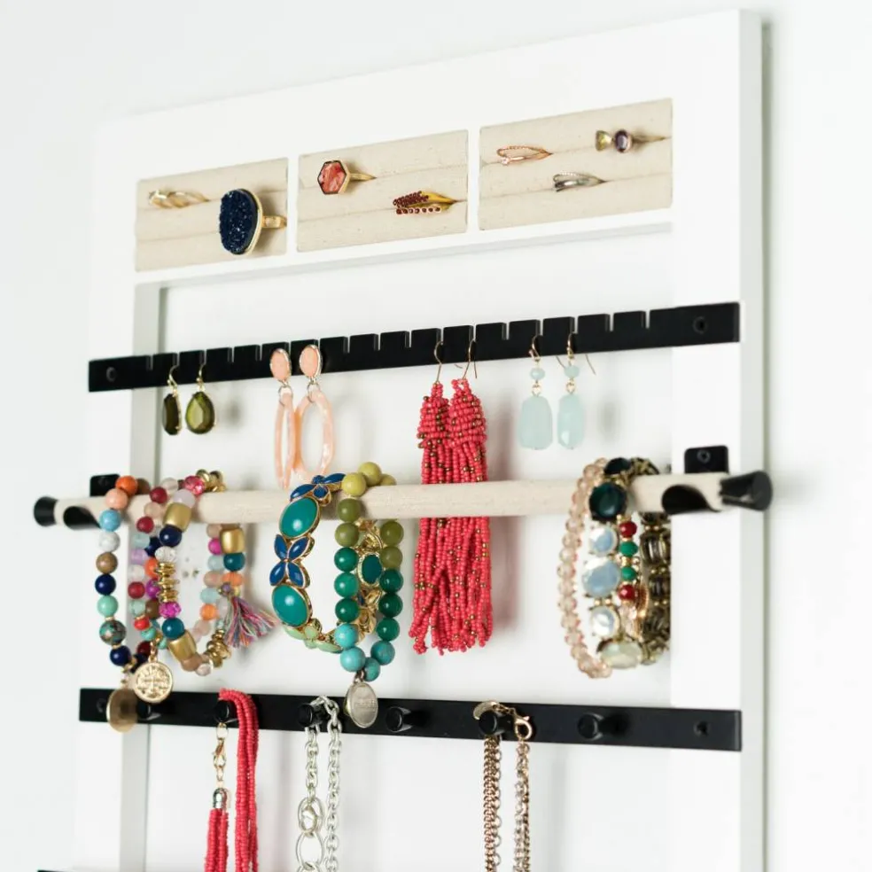 Tori Wall Hanging Jewelry Display Frame
