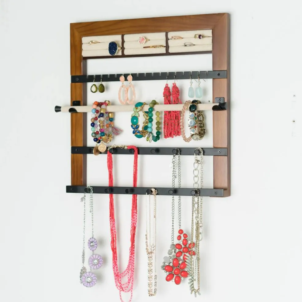 Tori Wall Hanging Jewelry Display Frame