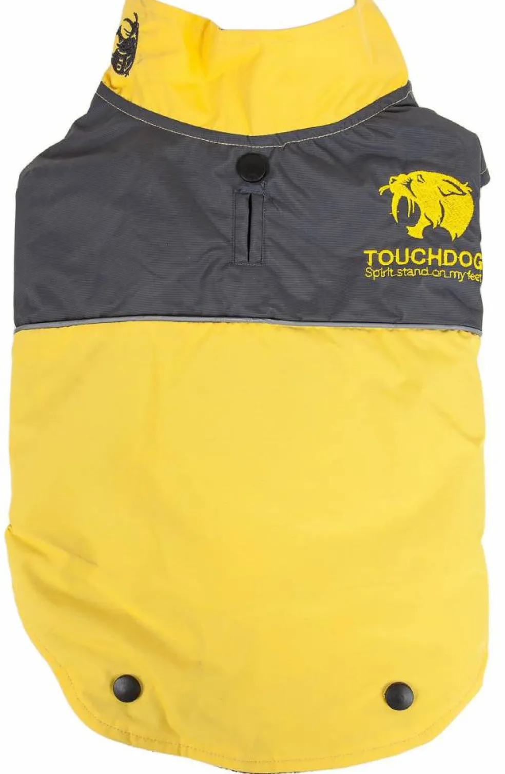 Touchdog Lightening-Shield Waterproof 2-in-1 Convertible Dog Jacket with Blackshark technology