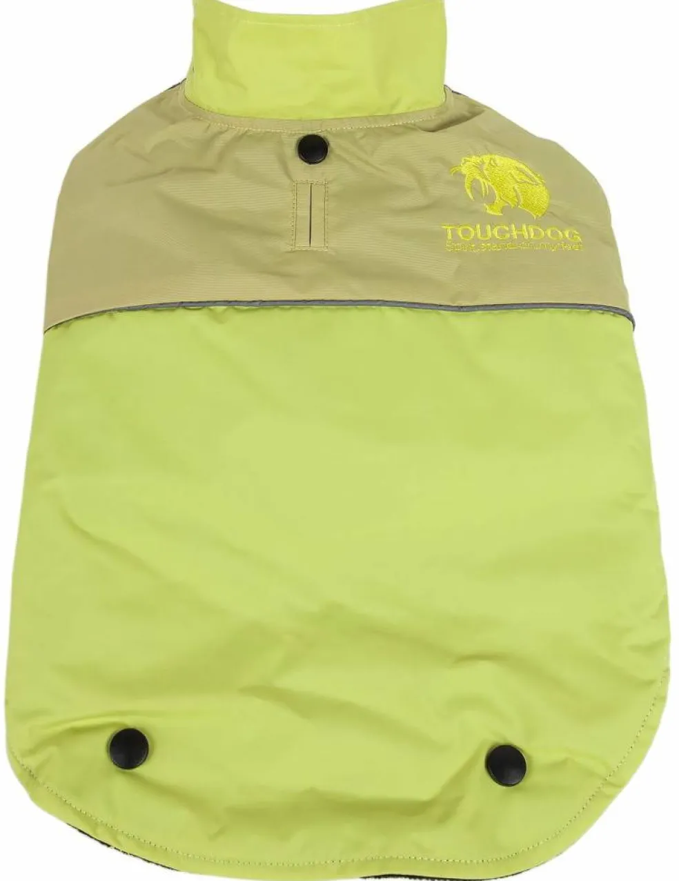 Touchdog Lightening-Shield Waterproof 2-in-1 Convertible Dog Jacket with Blackshark technology