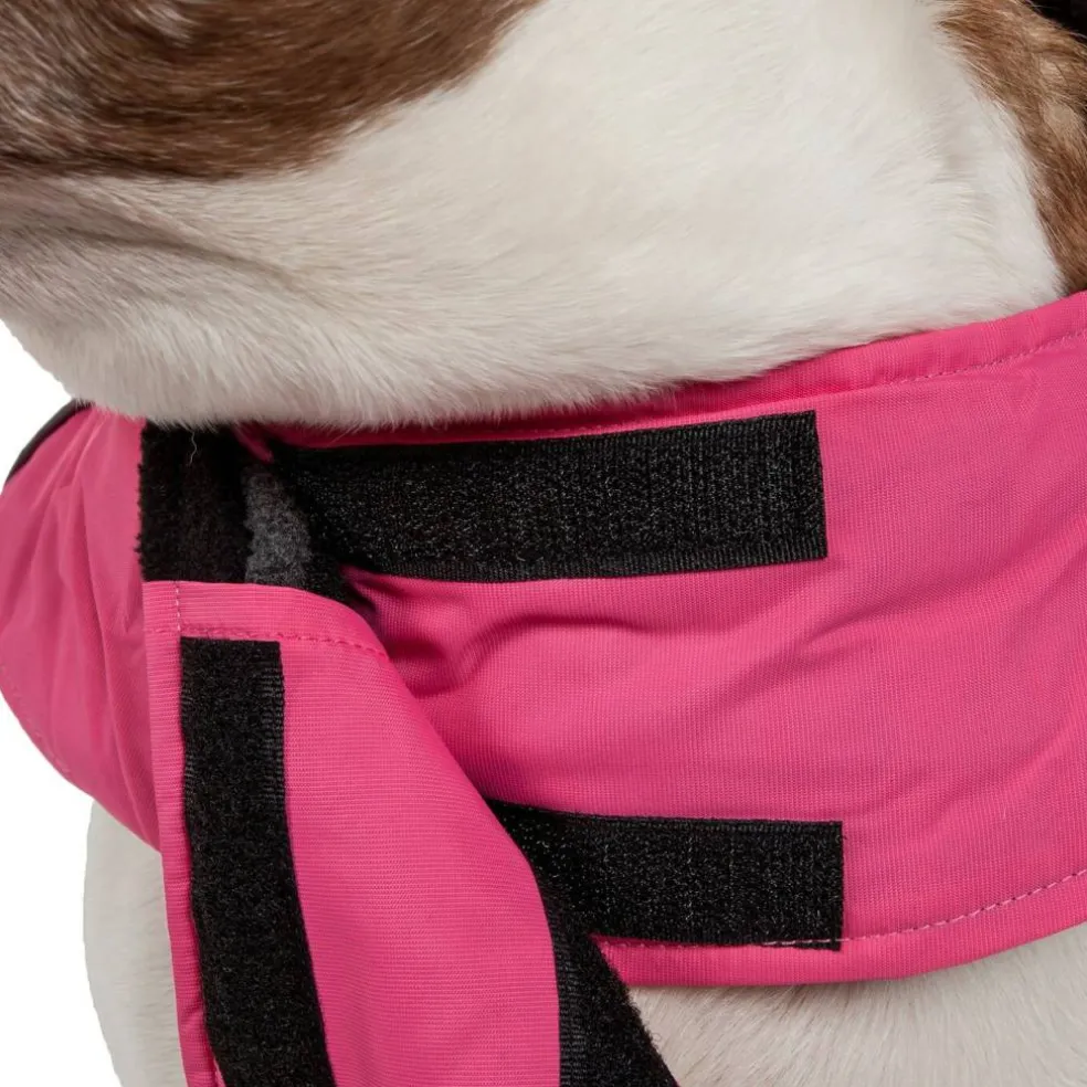 Touchdog Lightening-Shield Waterproof 2-in-1 Convertible Dog Jacket with Blackshark technology