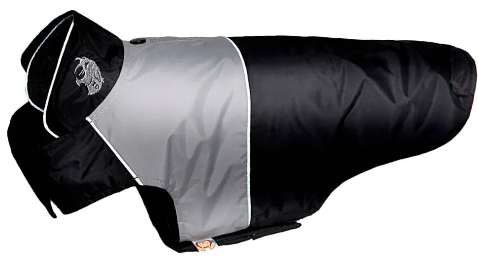 Touchdog Lightening-Shield Waterproof 2-in-1 Convertible Dog Jacket with Blackshark technology
