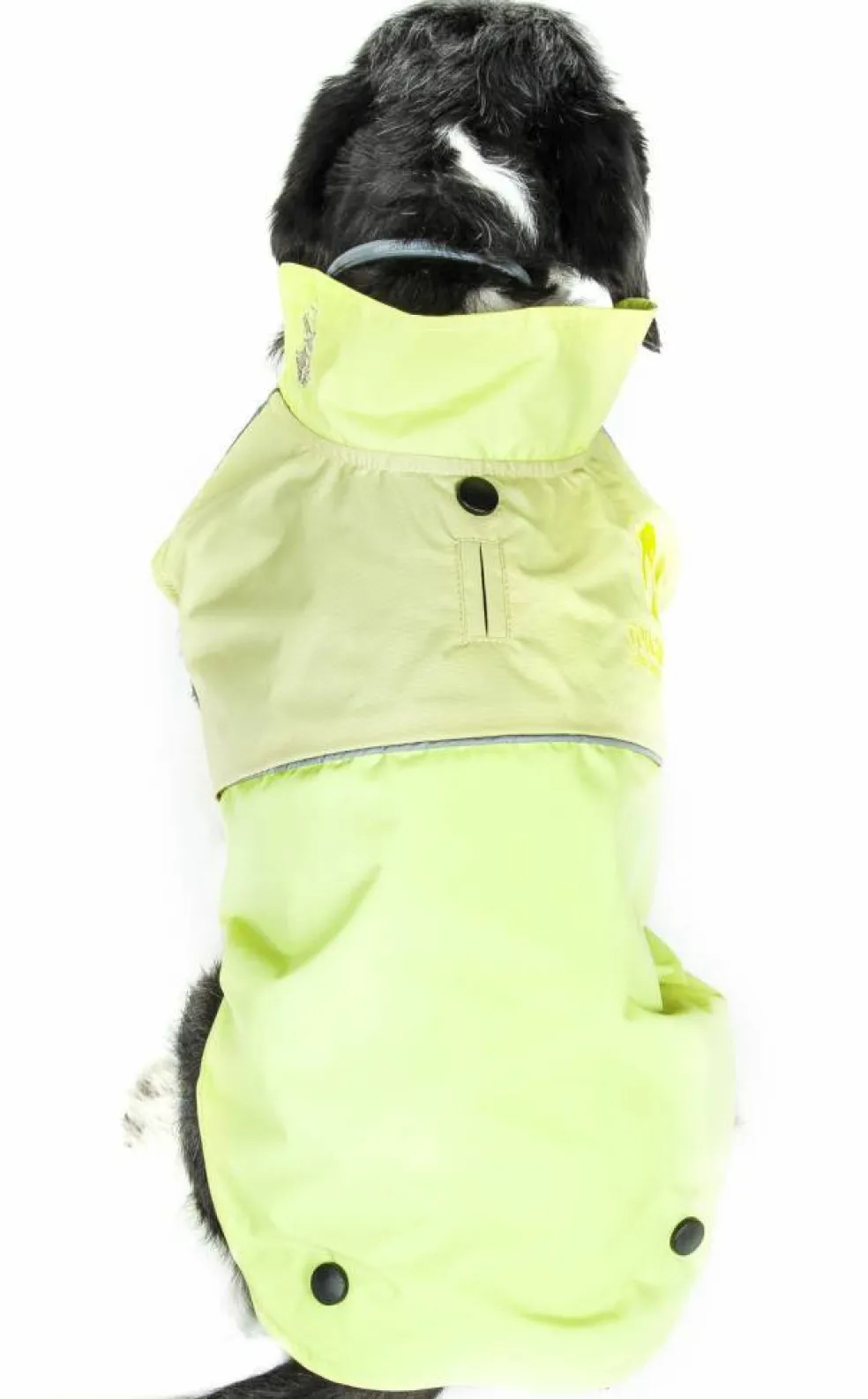 Touchdog Lightening-Shield Waterproof 2-in-1 Convertible Dog Jacket with Blackshark technology
