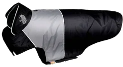Touchdog Lightening-Shield Waterproof 2-in-1 Convertible Dog Jacket with Blackshark technology