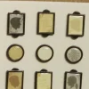 TPC Studio Wedding Silhouette Metal Self Adhesive Embellishments