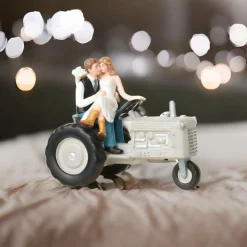 Tractor Western Cake Topper