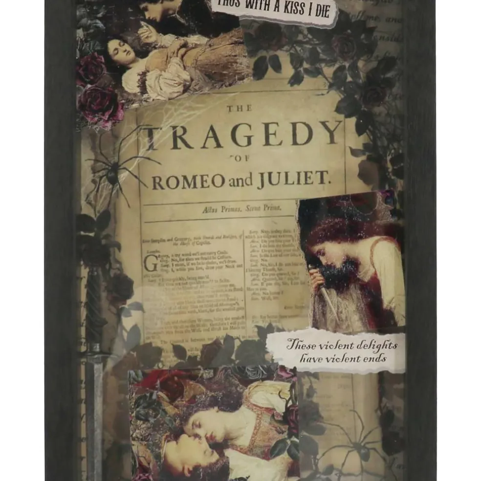 Tragedy of Romeo & Juliet Framed Shadowbox Wall Décor by Ashland®