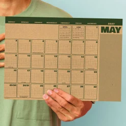 2027 Trail + Timber Medium Desk Pad Monthly Blotter Calendar