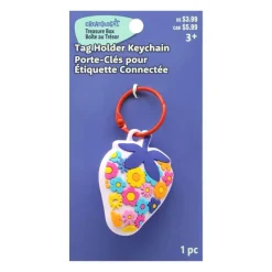Treasure Box Tag Holder Keychain by Creatology™