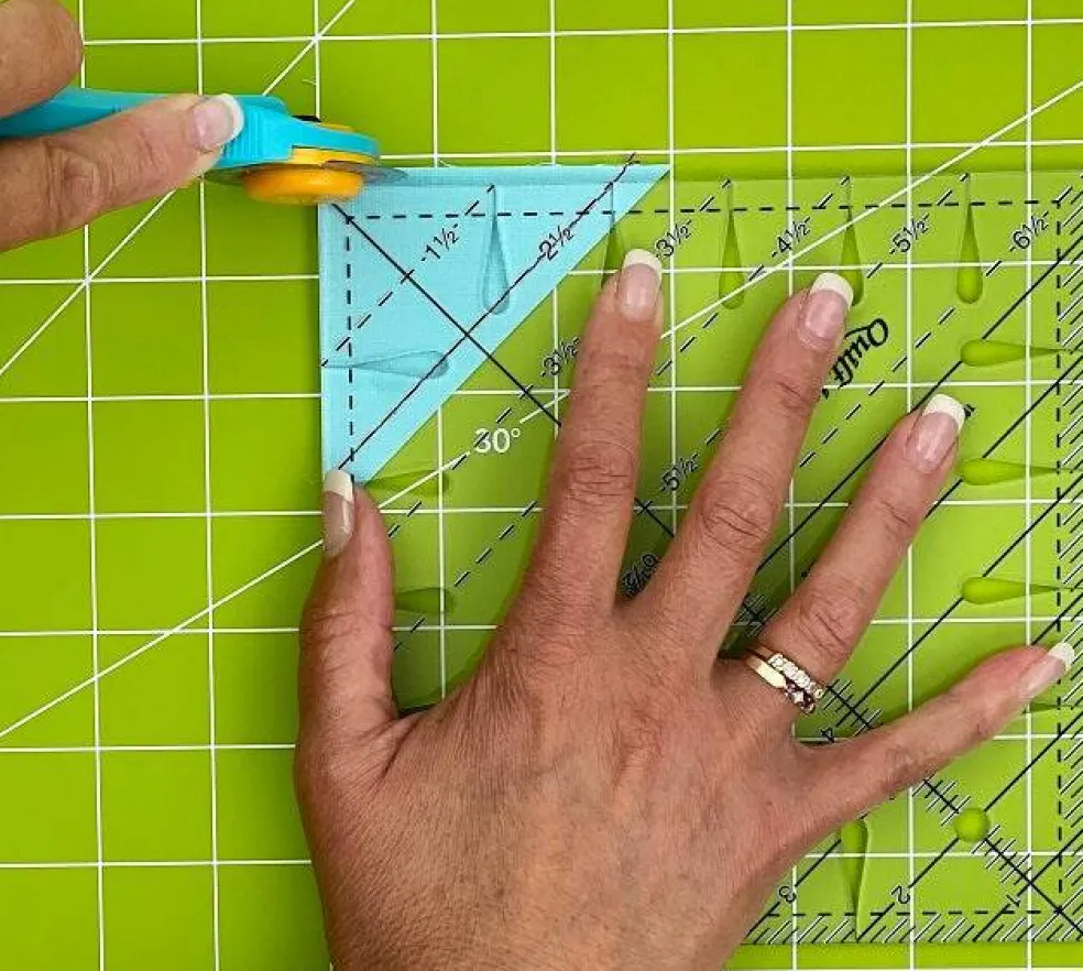 6 1/2 Triangle Square Up PLUS by Quilt in a Day