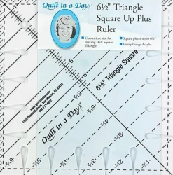 6 1/2 Triangle Square Up PLUS by Quilt in a Day