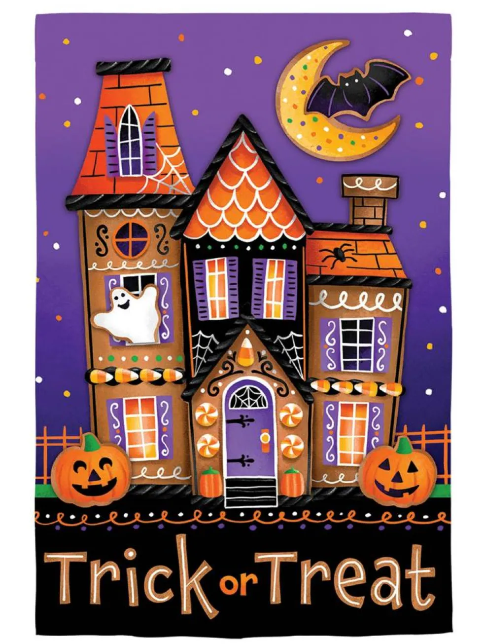 Trick or Sweets 2 Sided Banner