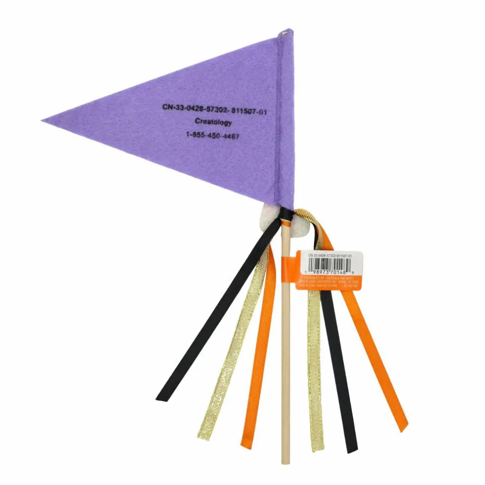10" Trick-or-Treat Jack-o'-Lantern Wand by Creatology™