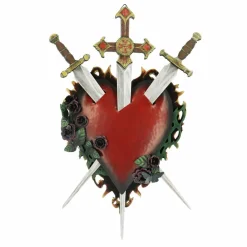 Triple Sword-Pierced Sacred Heart Wall Décor by Ashland®
