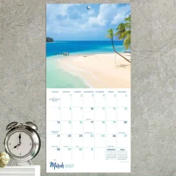 2027 Tropical Beaches Mini Calendar