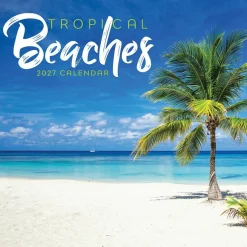 2027 Tropical Beaches Mini Calendar