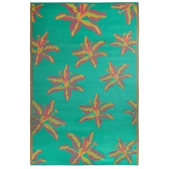 Tropical Leaves Outdoor Rug by Ashland®