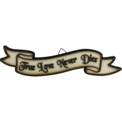 True Love Never Dies Scroll Wall Sign by Ashland®