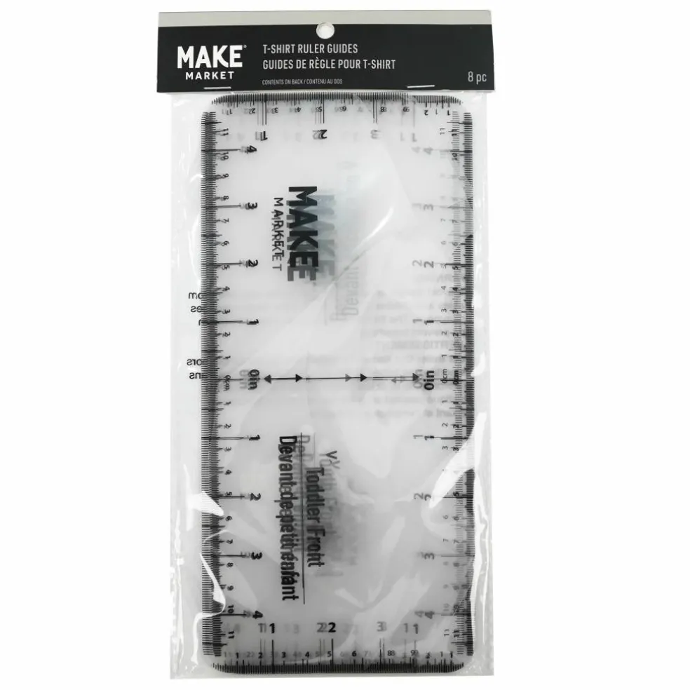 T-Shirt Ruler Guide Set by Make Market®