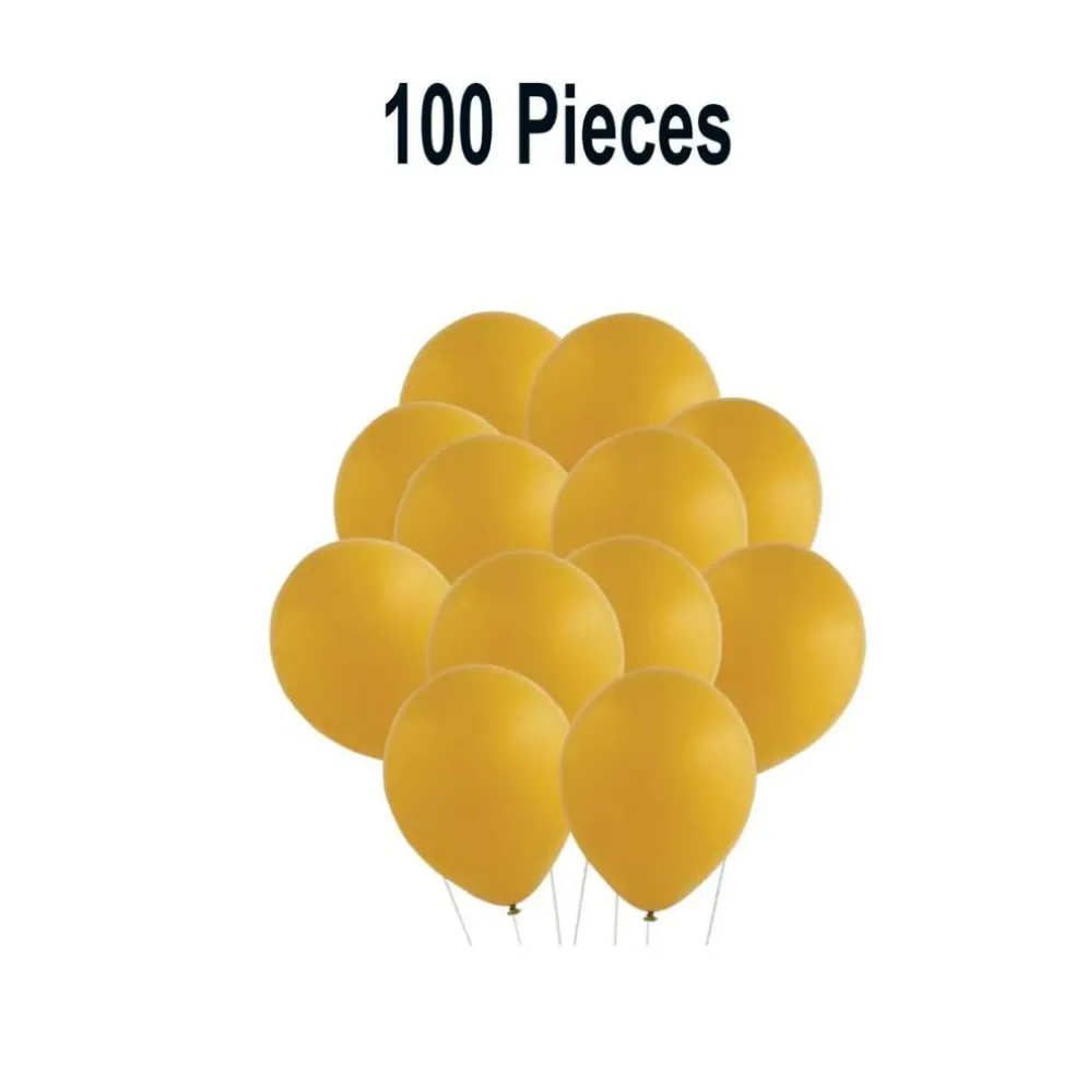 Tuftex Matte 11" Natural Latex Balloons Bulk 100 Pc Bday Supplies