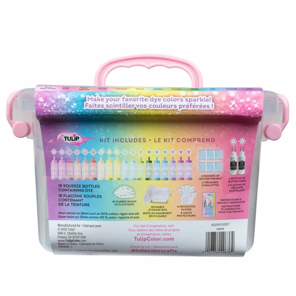 Tulip® 18 Color Glitter Tie Dye Kit