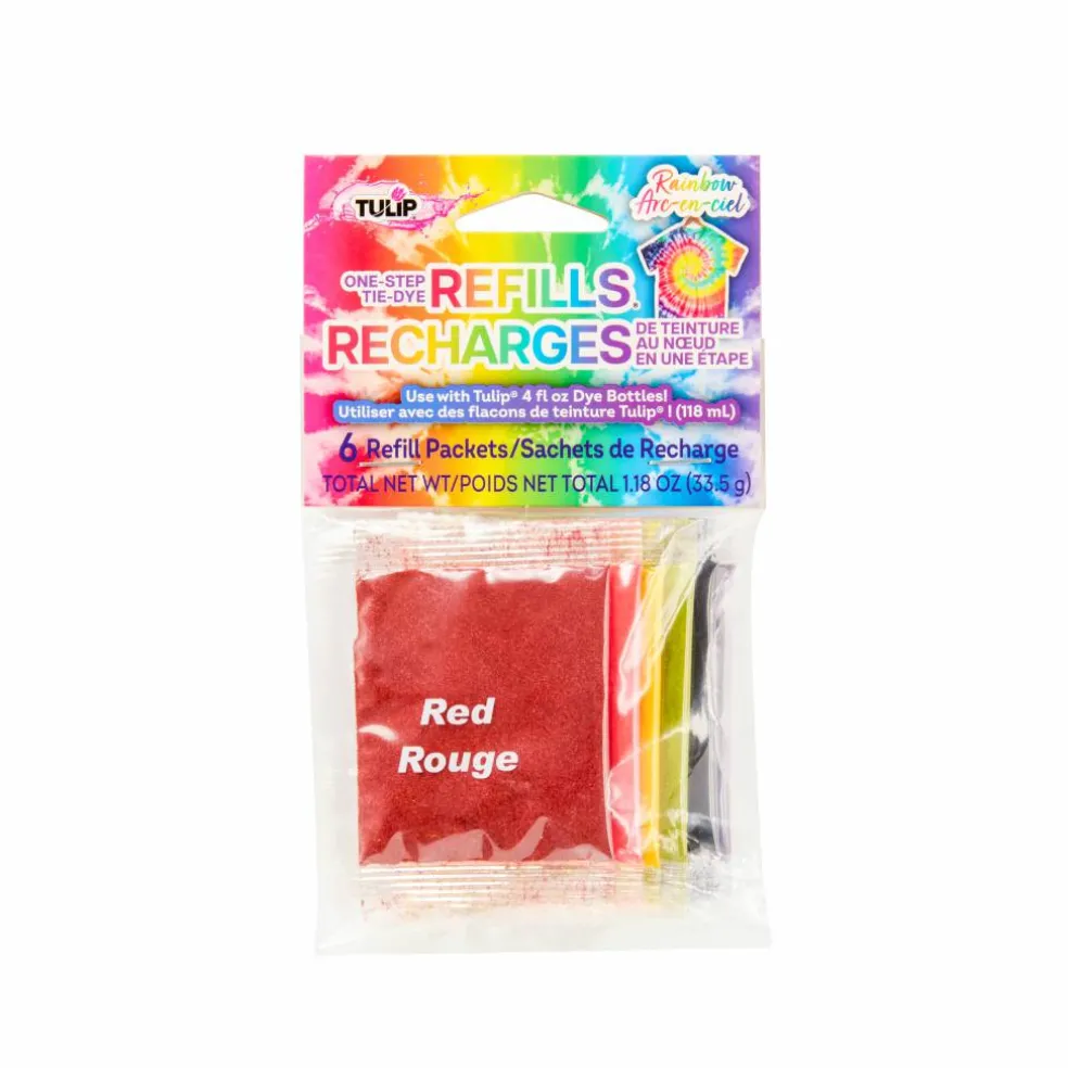 Tulip® One-Step Tie-Dye™ Rainbow Refills, 6ct.