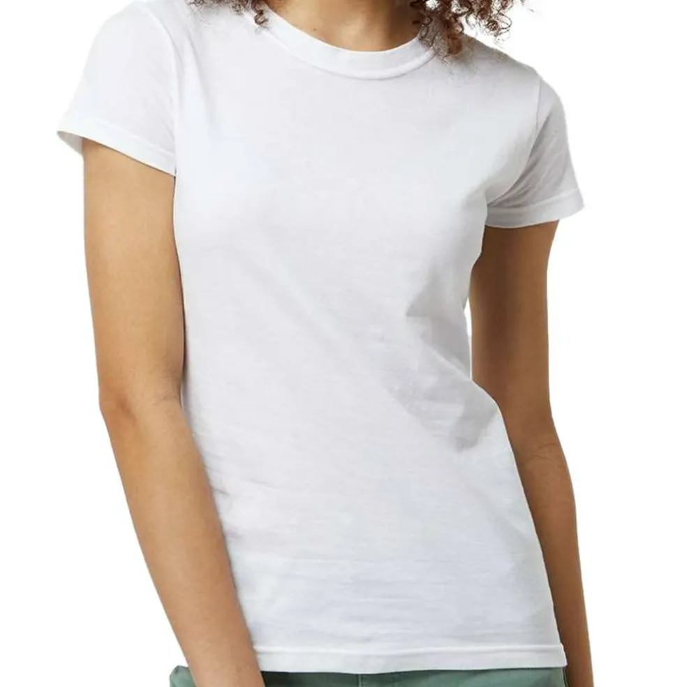 Tultex Women’s Slim Fit Jersey T-Shirt, Short Sleeve Tee for Crafting & Customization