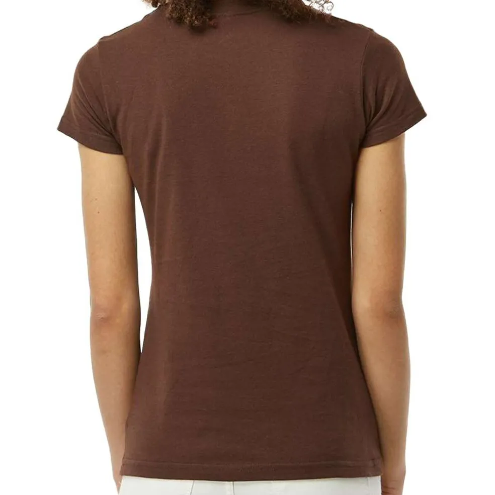 Tultex Women’s Slim Fit Jersey T-Shirt, Short Sleeve Tee for Crafting & Customization