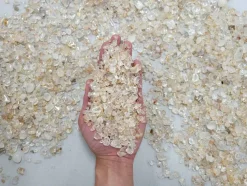 Tumbled Clear Quartz Crystal Chips Bulk