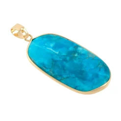 Turquoise Howlite Oval Pendant by Bead Landing™