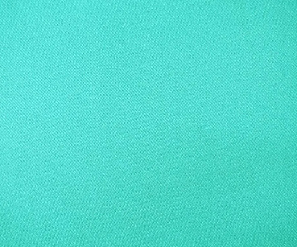 Turquoise Poly Spandex Stretch Solid Stretch Lamour Woven Fabric By the Yard