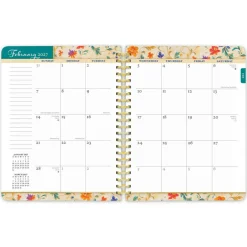 Tuscan Delight | 2027 6 x 7.75 Inch Weekly Desk Planner | Foil Stamped Cover