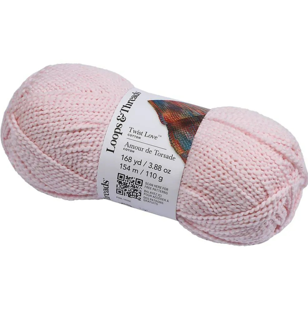 Twist Love™ Cotton Yarn by Loops & Threads®