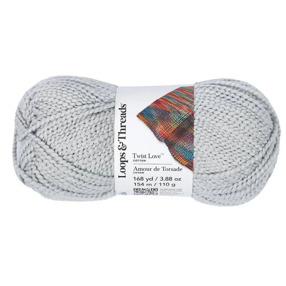 Twist Love™ Cotton Yarn by Loops & Threads®
