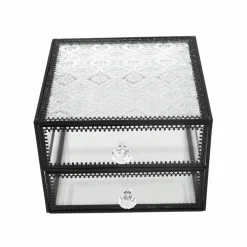 6.5" Two-Drawer Glass Box by Ashland®