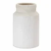 8.25" Two-Tone Stoneware Vases, 2ct.