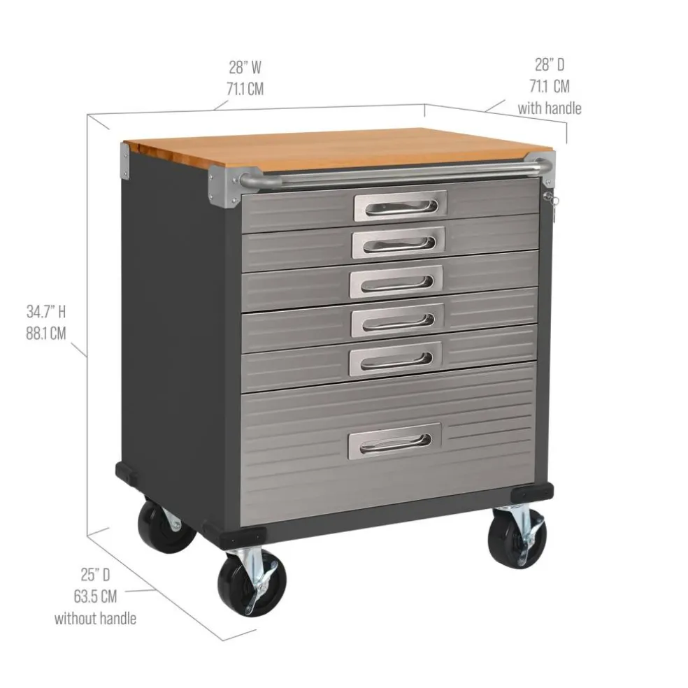 UltraHD 6-Drawer Cabinet with Soft-Closing Drawers