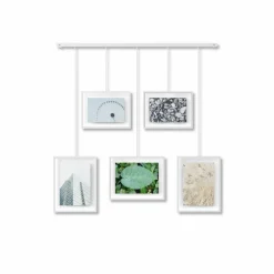 Umbra White Exhibit Gallery Picture Frame Set