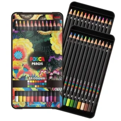 uni® POSCA® 24 Colored Pencils Set