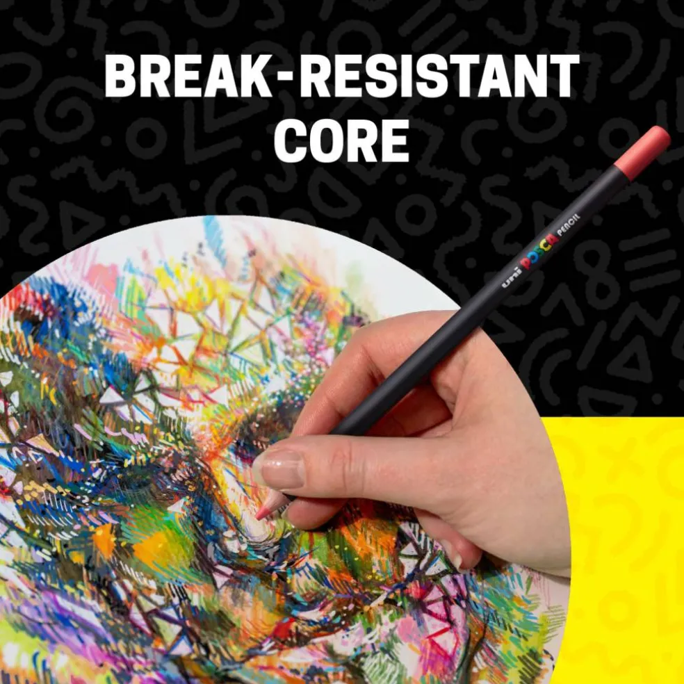 uni® POSCA 4.0mm Colored Pencils, 36ct.