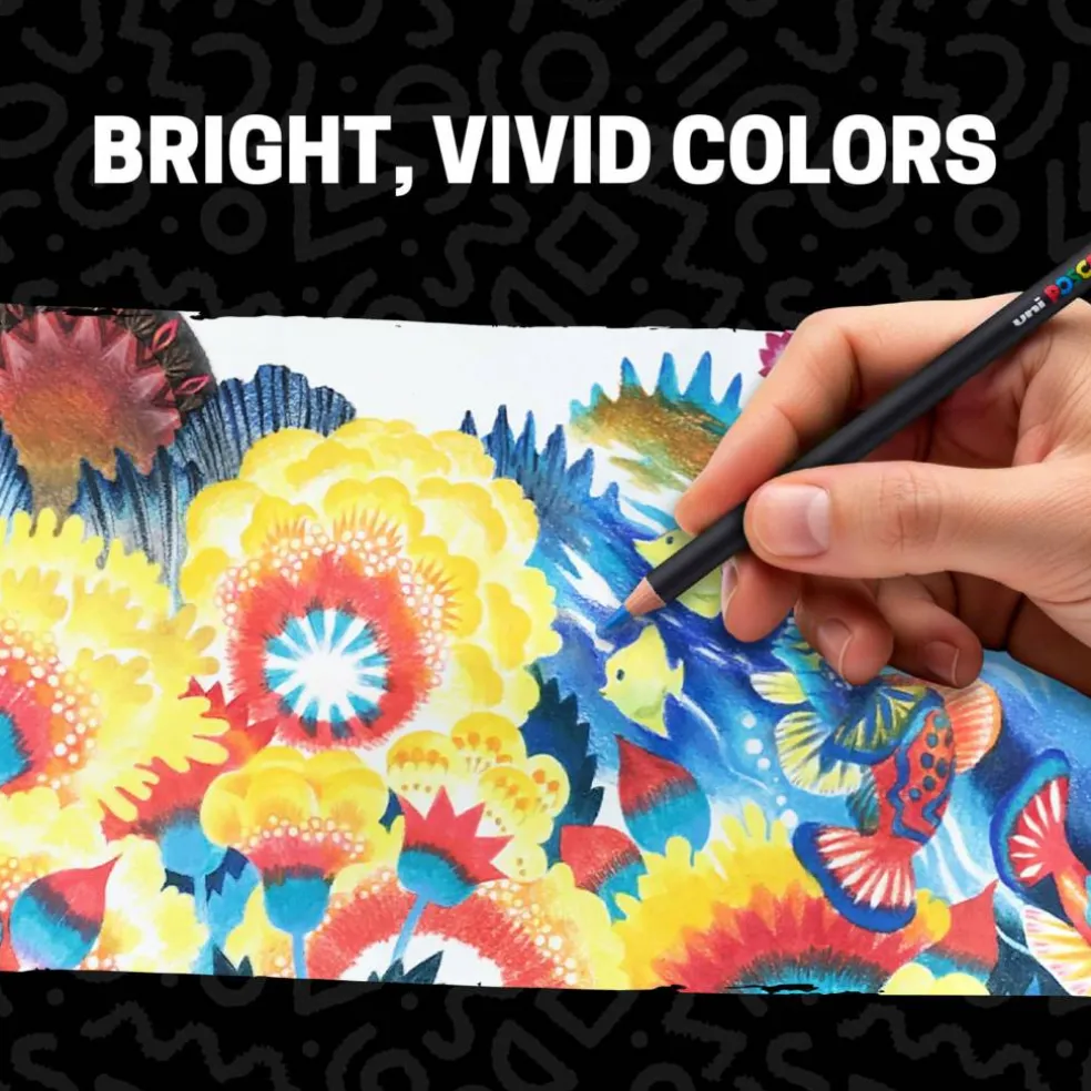 uni® POSCA 4.0mm Colored Pencils, 36ct.