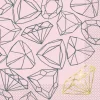 Unique Diamond Bachelorette Luncheon Napkins 16pc